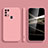 Ultra-thin Silicone Gel Soft Case 360 Degrees Cover S02 for Samsung Galaxy M31 Prime Edition Pink