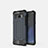 Ultra-thin Silicone Gel Soft Case 360 Degrees Cover S02 for Samsung Galaxy Note 8 Duos N950F Blue