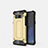 Ultra-thin Silicone Gel Soft Case 360 Degrees Cover S02 for Samsung Galaxy Note 8 Duos N950F Gold