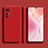 Ultra-thin Silicone Gel Soft Case 360 Degrees Cover S02 for Xiaomi Mi 12X 5G Red