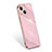 Ultra-thin Silicone Gel Soft Case 360 Degrees Cover S03 for Apple iPhone 13 Mini Rose Gold