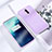 Ultra-thin Silicone Gel Soft Case 360 Degrees Cover S03 for OnePlus 7T Pro Purple