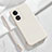 Ultra-thin Silicone Gel Soft Case 360 Degrees Cover S03 for Oppo A58x 5G White