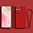Ultra-thin Silicone Gel Soft Case 360 Degrees Cover S03 for Oppo Reno7 Lite 5G Red