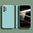 Ultra-thin Silicone Gel Soft Case 360 Degrees Cover S03 for Samsung Galaxy A33 5G Cyan