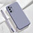 Ultra-thin Silicone Gel Soft Case 360 Degrees Cover S03 for Samsung Galaxy A82 5G Lavender Gray