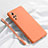 Ultra-thin Silicone Gel Soft Case 360 Degrees Cover S03 for Vivo X50 Pro 5G Orange