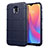 Ultra-thin Silicone Gel Soft Case 360 Degrees Cover S03 for Xiaomi Redmi 8A Blue