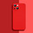 Ultra-thin Silicone Gel Soft Case 360 Degrees Cover S04 for Apple iPhone 13 Red