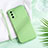 Ultra-thin Silicone Gel Soft Case 360 Degrees Cover S04 for Oppo A53s 5G Green