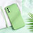 Ultra-thin Silicone Gel Soft Case 360 Degrees Cover S04 for Oppo A56 5G Green