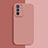 Ultra-thin Silicone Gel Soft Case 360 Degrees Cover S04 for Oppo Reno6 Pro 5G India Pink