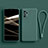 Ultra-thin Silicone Gel Soft Case 360 Degrees Cover S04 for Samsung Galaxy A32 4G Midnight Green