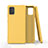 Ultra-thin Silicone Gel Soft Case 360 Degrees Cover S04 for Samsung Galaxy M40S Yellow