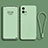 Ultra-thin Silicone Gel Soft Case 360 Degrees Cover S04 for Vivo iQOO 8 5G Matcha Green