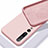 Ultra-thin Silicone Gel Soft Case 360 Degrees Cover S04 for Xiaomi Mi 10 Pro Pink
