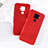 Ultra-thin Silicone Gel Soft Case 360 Degrees Cover S05 for Huawei Mate 30 Lite Red