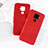 Ultra-thin Silicone Gel Soft Case 360 Degrees Cover S05 for Huawei Nova 5z Red