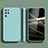 Ultra-thin Silicone Gel Soft Case 360 Degrees Cover S05 for Samsung Galaxy S20 Plus 5G Cyan