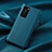 Ultra-thin Silicone Gel Soft Case 360 Degrees Cover S06 for Huawei P40 Blue