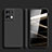 Ultra-thin Silicone Gel Soft Case 360 Degrees Cover S06 for Oppo Reno8 5G Black