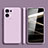 Ultra-thin Silicone Gel Soft Case 360 Degrees Cover S06 for Oppo Reno9 5G Clove Purple