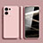 Ultra-thin Silicone Gel Soft Case 360 Degrees Cover S06 for Oppo Reno9 Pro+ Plus 5G Pink