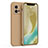 Ultra-thin Silicone Gel Soft Case 360 Degrees Cover S06 for Vivo iQOO 9 5G Light Brown