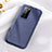 Ultra-thin Silicone Gel Soft Case 360 Degrees Cover S07 for Huawei P40 Pro Blue