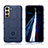 Ultra-thin Silicone Gel Soft Case 360 Degrees Cover S07 for Samsung Galaxy S21 FE 5G Blue