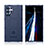 Ultra-thin Silicone Gel Soft Case 360 Degrees Cover S07 for Samsung Galaxy S21 Ultra 5G Blue