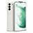 Ultra-thin Silicone Gel Soft Case 360 Degrees Cover S08 for Samsung Galaxy S22 5G White