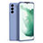 Ultra-thin Silicone Gel Soft Case 360 Degrees Cover S08 for Samsung Galaxy S23 5G Lavender Gray