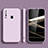 Ultra-thin Silicone Gel Soft Case 360 Degrees Cover YK1 for Samsung Galaxy A20s Clove Purple