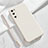 Ultra-thin Silicone Gel Soft Case 360 Degrees Cover YK1 for Samsung Galaxy S20 White