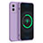 Ultra-thin Silicone Gel Soft Case 360 Degrees Cover YK1 for Vivo T1 5G India Clove Purple