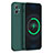 Ultra-thin Silicone Gel Soft Case 360 Degrees Cover YK1 for Vivo T1 5G India Midnight Green