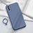 Ultra-thin Silicone Gel Soft Case 360 Degrees Cover YK1 for Vivo Y12s Lavender Gray