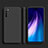 Ultra-thin Silicone Gel Soft Case 360 Degrees Cover YK1 for Xiaomi Redmi Note 8 (2021) Black