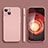 Ultra-thin Silicone Gel Soft Case 360 Degrees Cover YK2 for Apple iPhone 13 Pink