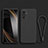 Ultra-thin Silicone Gel Soft Case 360 Degrees Cover YK2 for Xiaomi Redmi Note 10 4G Black