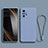 Ultra-thin Silicone Gel Soft Case 360 Degrees Cover YK2 for Xiaomi Redmi Note 10 4G Lavender Gray