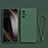 Ultra-thin Silicone Gel Soft Case 360 Degrees Cover YK2 for Xiaomi Redmi Note 10 4G Midnight Green