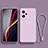 Ultra-thin Silicone Gel Soft Case 360 Degrees Cover YK4 for Xiaomi Redmi Note 12 Pro 5G Clove Purple