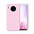 Ultra-thin Silicone Gel Soft Case 360 Degrees Cover Z04 for Huawei Mate 30 Pink