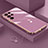 Ultra-thin Silicone Gel Soft Case Cover M01 for Samsung Galaxy S21 Ultra 5G Purple
