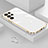 Ultra-thin Silicone Gel Soft Case Cover M01 for Samsung Galaxy S21 Ultra 5G White