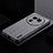 Ultra-thin Silicone Gel Soft Case Cover PB1 for Oppo Find X6 Pro 5G Gray