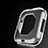 Ultra-thin Silicone Gel Soft Case Cover S01 for Apple iWatch 4 40mm Gray