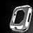 Ultra-thin Silicone Gel Soft Case Cover S01 for Apple iWatch 4 44mm Clear